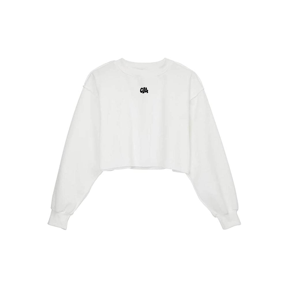 014 Crew neck - Blanc